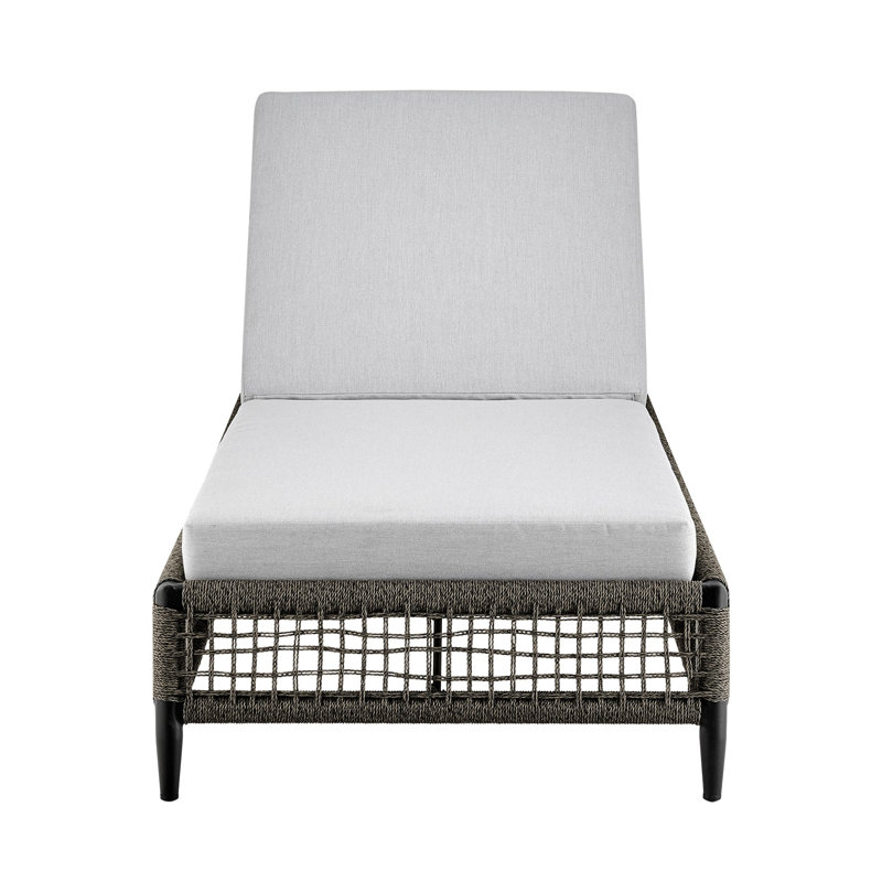 Joss & Main Scotia Outdoor Metal Chaise Lounge | Wayfair